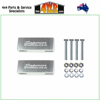Superior Billet Series 6061-T6 Alloy Sway Bar Extensions Toyota LandCruiser 76 78 79 80 105 Series - Front