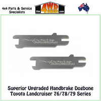 Dogbone Strut Brackets Stainless Steel Fit for Toyota Landcruiser 75 78 79 80 100 105 Series Yctze Handbrake Strut 