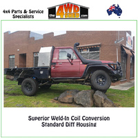 Superior Weld in Coil Conversion Kits Toyota Landcruiser 79 Series