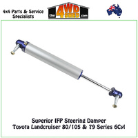 IFP Steering Damper Toyota Landcruiser 80 105 79 Series (6cyl)