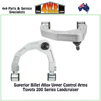 Superior Billet Alloy Upper Control Arms Toyota Landcruiser 200 Series