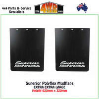 Superior Polyflex Mudflaps - Extra Extra Large