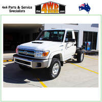 Superior Outback Tourer Weld In Coil Conversion 2" Lift 33-34" Tyres  Chromoly Diamond Diff 4.2T GVM Toyota Landcruiser 79 Series Gen 2 Single Cab