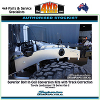 Superior Bolt In Coil Conversion Kits Toyota Landcruiser 76 Series