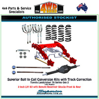 with Front & Rear Remote Reservoir Shocks
