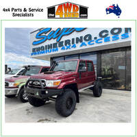 Superior Outback Tourer Weld In Coil Conversion 5" Lift 33-37" Tyres Track Corrected Chromoly Diff 3.85T GVM