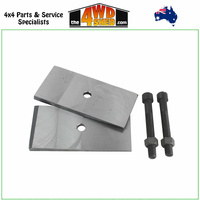 3 Degree Castor Wedges 70mm Wide - PAIR