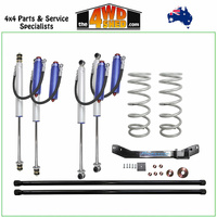Superior Remote Reservoir 2.0 2 Inch 50mm Suspension Lift Kit Toyota Landcruiser 100 Series 6cyl with Diff Drop