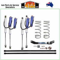Superior Remote Reservoir 2.0 2 Inch 50mm Suspension Lift Kit Toyota Landcruiser 100 Series V8 with Diff Drop 