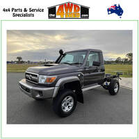 Superior Outback Tourer Leaf Sprung 4" Lift 33-35" Tyres Track Corrected Chromoly Diff 4T GVM