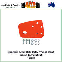 Superior Heavy Duty Rated Towing Point Nissan Patrol GQ GU (Each)