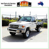 Superior Outback Tourer Leaf Sprung 2" Lift 33-34" Tyres Chromoly Diamond Diff 4.2T GVM Toyota Landcruiser 79 Series Gen 2 Single Cab