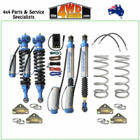 Superior (ECDS) Electric Adjustable 2.5 Monotube Remote Reservoir Shock Kit 2 Inch 50mm Lift 300 Series Toyota Landcruiser