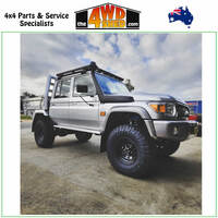 Outback Tourer Mid-Lift Weld In Coil Conversion 35" Tyres Track Corrected Chromoly Diamond Diff 4.2T GVM Toyota Landcruiser 79 Series Gen 3 Dual Cab