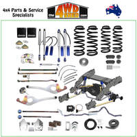 Superior Outback Tourer Bolt In Coil Conversion Mid-Lift 3.9T GVM Chromoly Diamond Diff Toyota Landcruiser 76 Series Gen 3