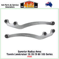 Radius Arms 7 Inch Castor Correction