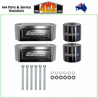 Superior Gen 2 Billet Series 6061-T6 Alloy Bump Stop Extensions 50mm Toyota Landcruiser 76 78 79 80 105 Series - Front