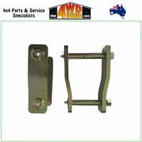 Superior Extended Shackles 2 Inch 50mm Mitsubishi Triton MQ MR - Rear