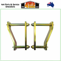 Extended Shackles 2 Inch 50mm Mazda BT50 Isuzu DMAX 07/2020-On - Rear