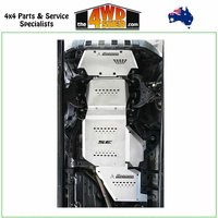 Superior Radiator Diff Transmission Transfer Guard 304 Stainless Steel Bash Plate Kit Toyota Prado 250 Series GX GXL VX Kakadu