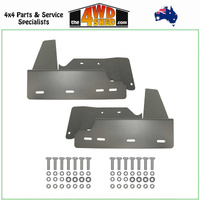 Superior Mudflap Brackets Jeep Gladiator Rubicon 2020-On - Front