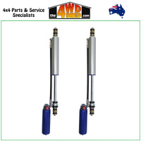 Superior 3 Way Adjustable 2.5 Monotube Remote Reservoir Shock Kit 5 Inch 125mm Lift Front Nissan Patrol GQ GU