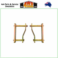 Superior Extended Shackles 2 Inch 50mm Mitsubishi Triton MV - Rear