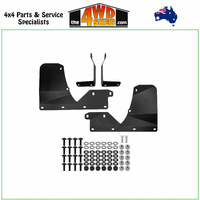 Superior Mud Flap Brackets Ford Ranger PY Ute 06/2022-On 4 inch Lift + 35 inch Tyres with Flares - REAR