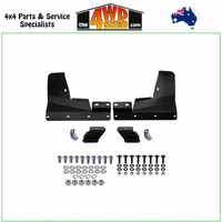 Superior Mud Flap Brackets Ford Ranger PY Ute 06/2022-On 4 inch Lift + 35 inch Tyres with Flares - FRONT
