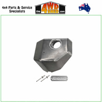Superior Gen 2 Weld-On Heavy Duty Diff Guard Toyota Landcruiser 80 105 76 78 79 Series - Front