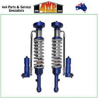 Superior 3 Way Adjustable 2.5 Monotube Remote Reservoir Shock Kit 3-4 Inch 75-100mm Lift Front Toyota Hilux GR Sport