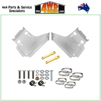 Superior 304 Stainless 2.0 2.5 Shock Reservoir Mount Kit Toyota Hilux N90 08/2025-On - Front