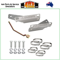 Superior 304 Stainless Steel 2.0 2.5 Shock Remote Reservoir Mount Kit 200 Series - Rear