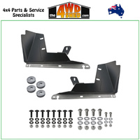 Superior Premium Mudflap Kit Nissan Patrol GQ with OEM Plastic Flares - Rear