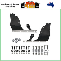 Superior Premium Mudflap Kit Nissan Patrol GQ with OEM Plastic Flares - Front