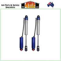 Superior 3 Way Adjustable 2.5 Monotube Remote Reservoir Shock Kit 2 Inch 50mm Lift Rear Toyota Landcruiser 300 Series