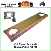 Coil Tower Bolt On Brace Kit Nissan Patrol GQ GU suits Wagons with 2" Lift & Utes
