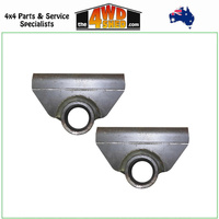 Superior Shackle Mount Toyota Landcruiser 40 45 47 60 75 Series Front (35mm Bush) 