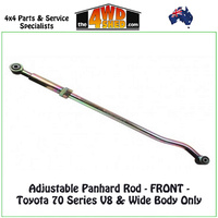 Adjustable Panhard Rod Toyota 70 Series V8 & Wide Body Only - FRONT