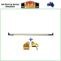 Superior Comp Spec Heavy Duty Solid Bar Drag Link Toyota LandCruiser 78 79 Series Adjustable - 6 Cyl