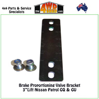 Brake Proportioning Valve Bracket 3 Inch Lift Nissan Patrol GQ GU