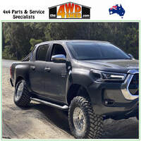 Superior Outback Explorer Kit Weld In Coil Conversion 2-4" Lift 32-33 Inch Tyres* 2.0 or 2.5 Shocks 3.56t GVM Toyota Hilux Revo