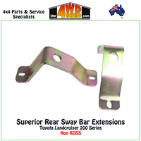 Superior Rear Sway Bar Extensions Toyota Landcruiser 200 Series