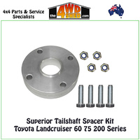 Superior Tailshaft Spacer Kit Toyota Landcruiser 60 75 200 Series