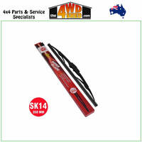 Wiper Blade 350mm 14 inch Complete Universal Type Hook Blade