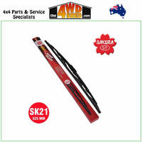 Wiper Blade 525mm 21 inch Complete Universal Type Hook Blade