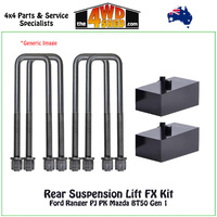 Rear Suspension Lift FX Kit Ford Ranger PJ PK Mazda BT50 Gen 1