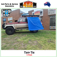 Tarp Tie - 4 Pack