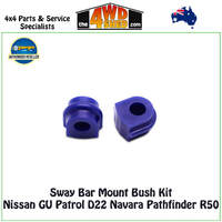 Sway Bar Mount Bush Kit Nissan GU Patrol D22 Navara Pathfinder R50