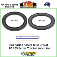 Front Coil Spring Spacer Bush Kit Toyota 80 105 Series Landcruiser